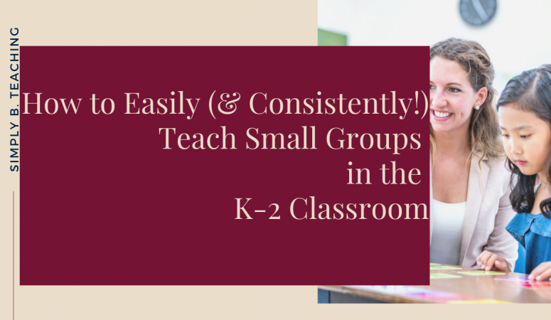 Small Group Instruction Elementary