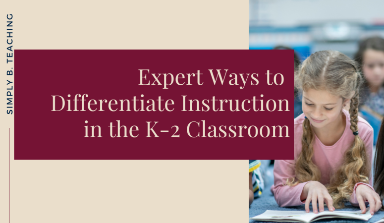 Differentiate Instruction in the classroom